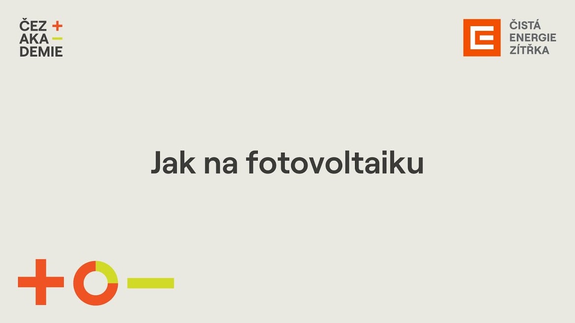 Jak na fotovoltaiku