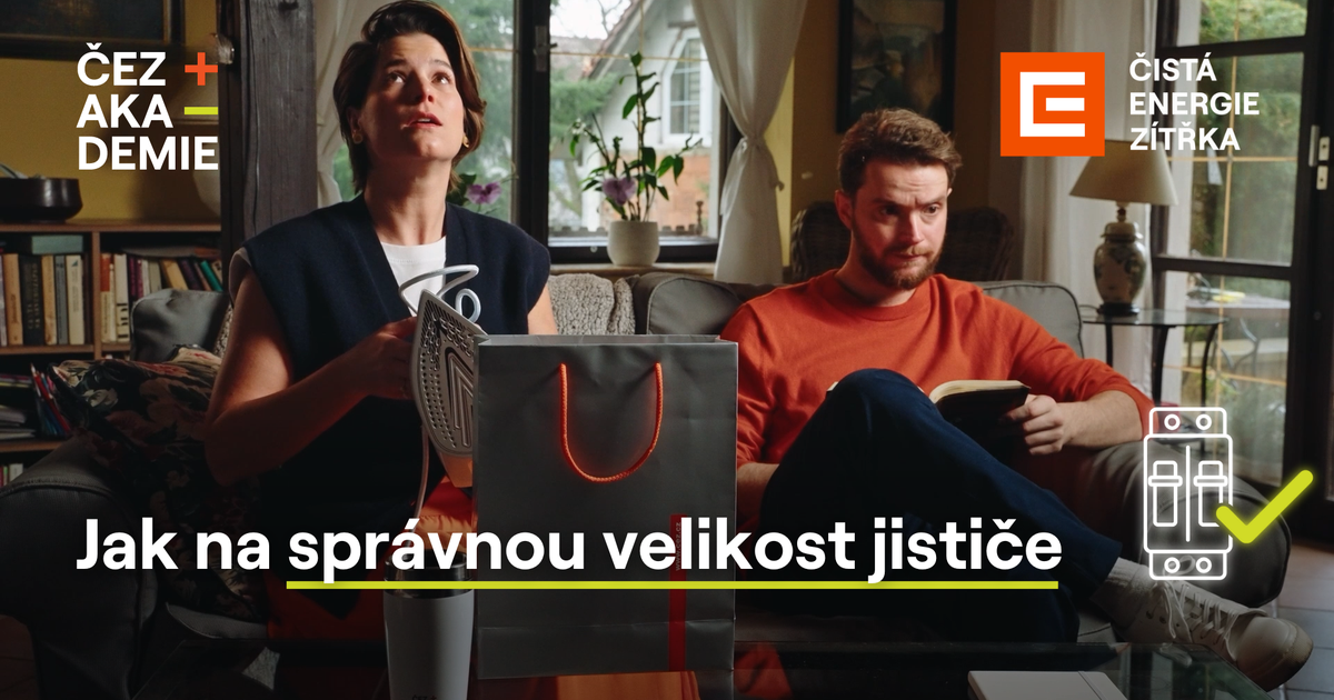 Jak na správnou velikost jističe | ČEZ Akademie
